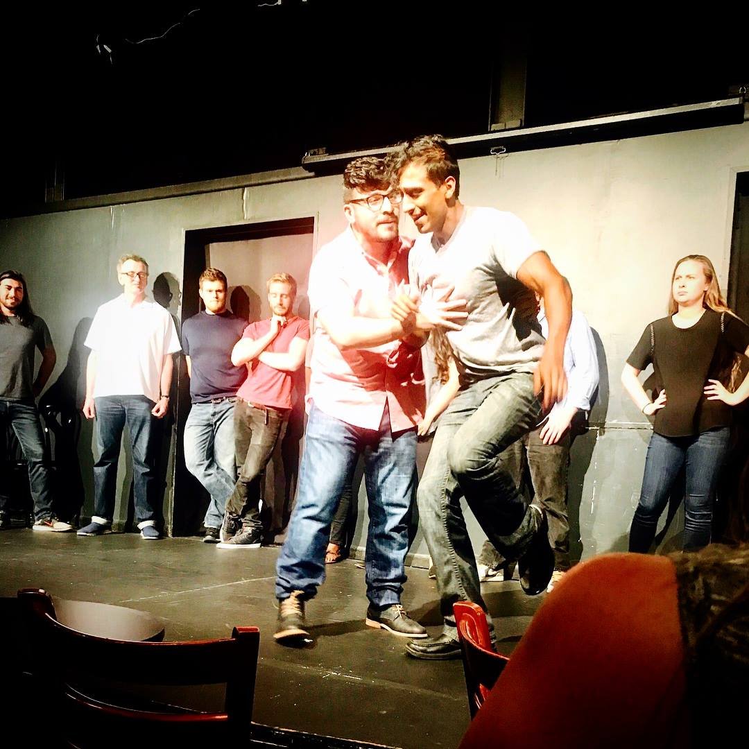 One of our improv shows at Second City Chicago.